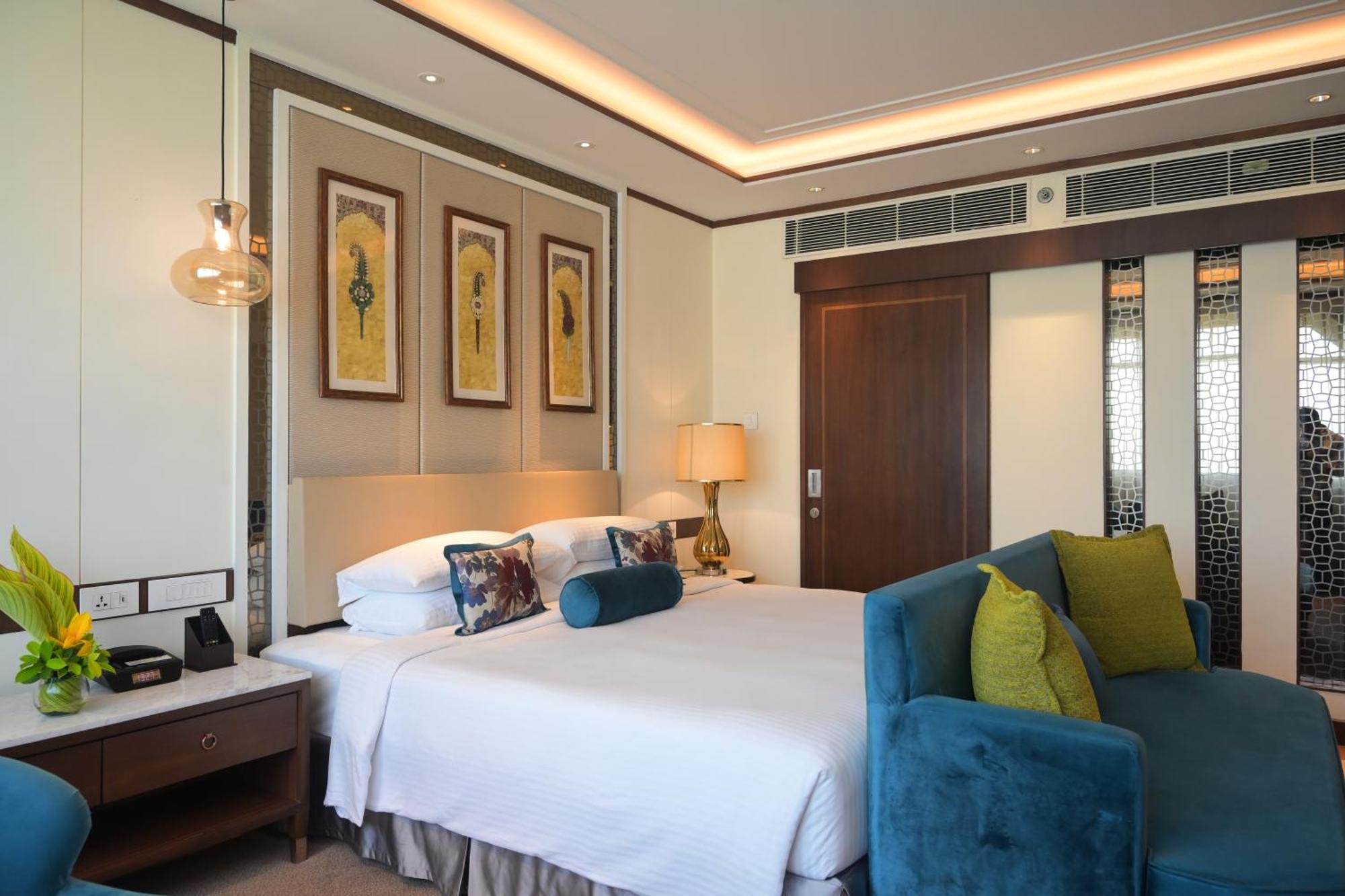 Tajview, Agra-Ihcl Seleqtions Hotel Agra  Szoba fotó A bedroom at the hotel