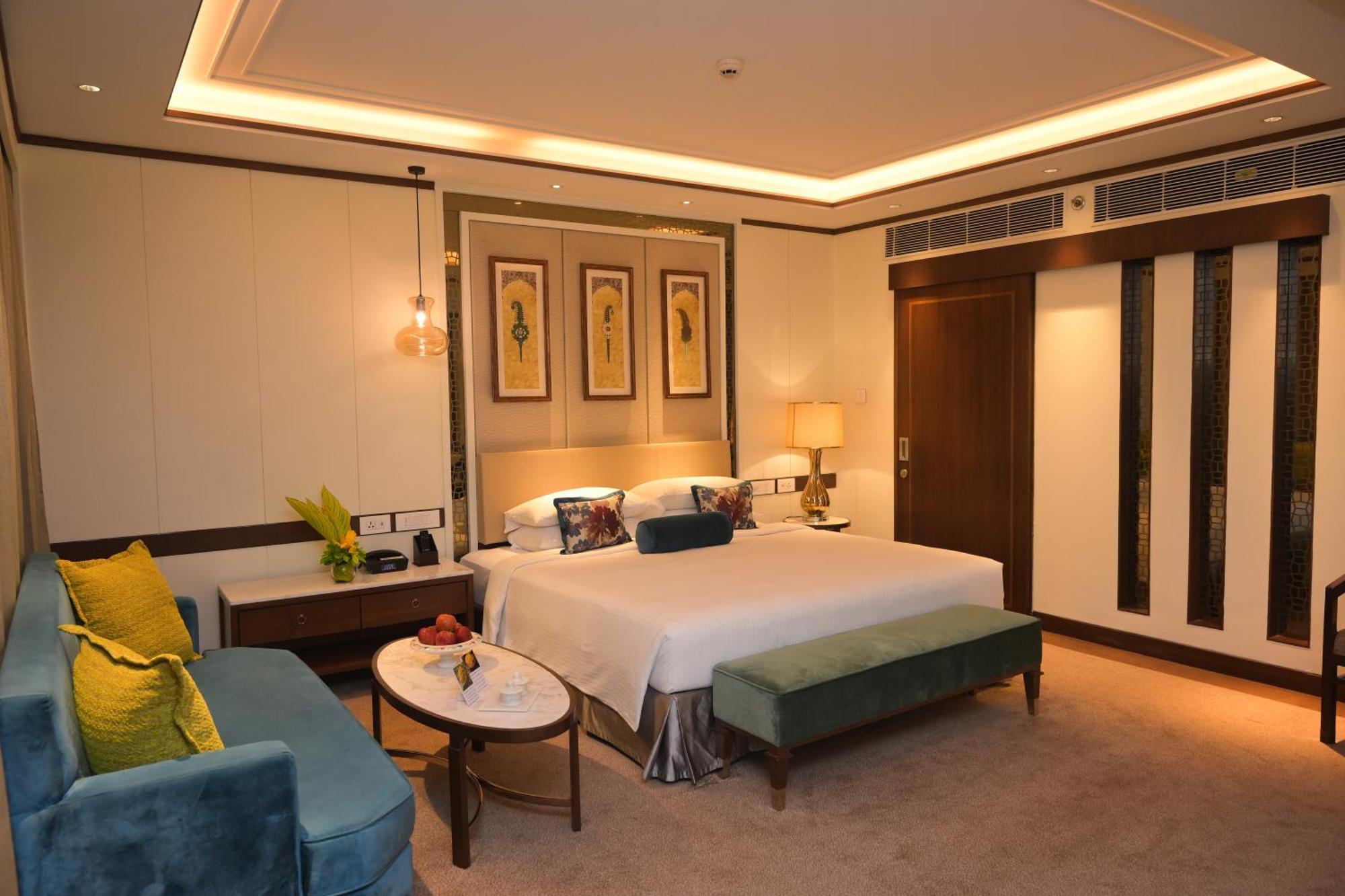 Tajview, Agra-Ihcl Seleqtions Hotel Agra  Szoba fotó A bedroom at the hotel