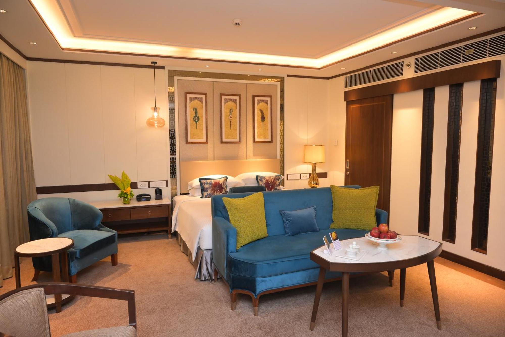 Tajview, Agra-Ihcl Seleqtions Hotel Agra  Szoba fotó A suite at the hotel